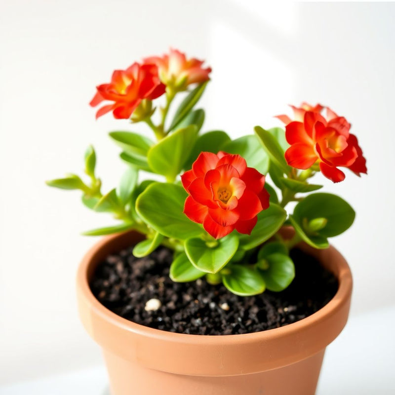 Kalanchoe Red Orange Flower seeds for Planting - Pollinator Friendly, Heirloom & GMO Free Seeds for Home Garden