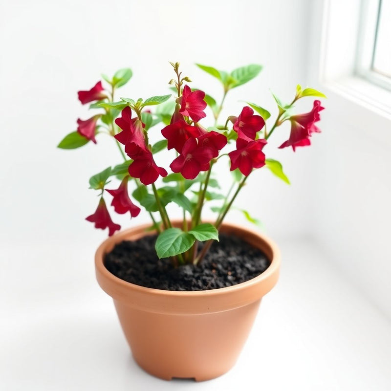 Abend Duft Stock Karmesinrot Seeds – Fragrant Crimson Night-Scented Flowers