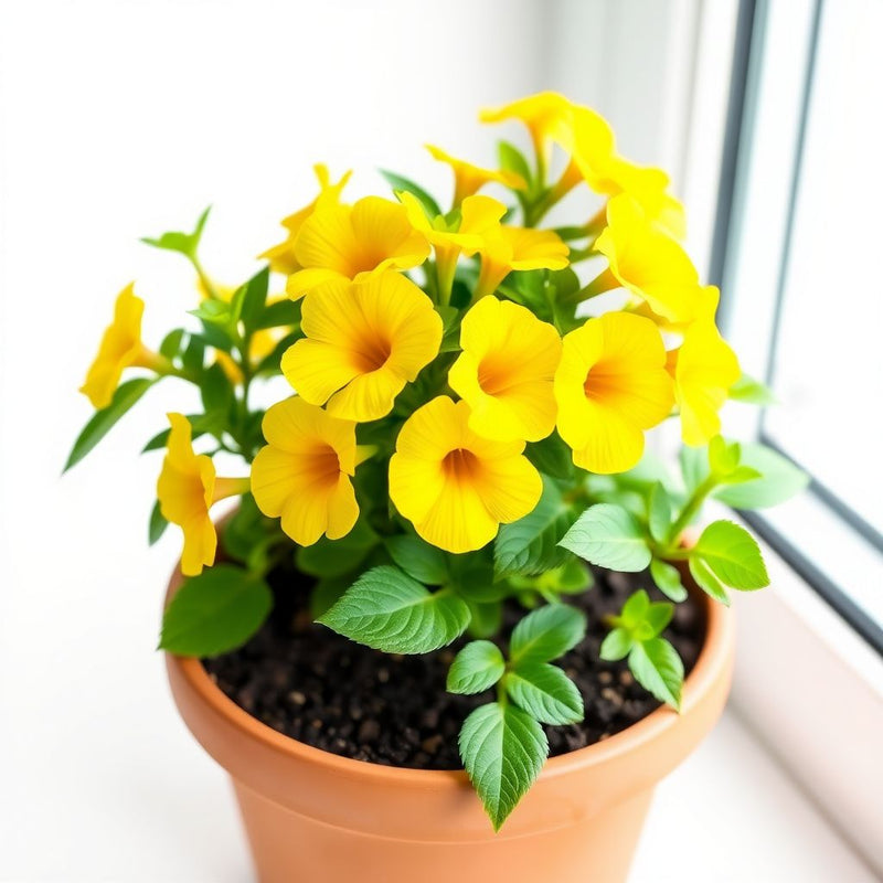 Yellow Superbells Calibrachoa Flower seeds for Planting - Cut Flower Favorite, Heirloom & GMO Free Seeds for Home Garden