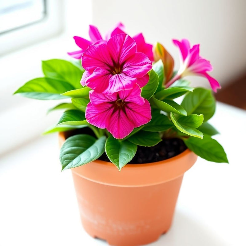 "Pink Andraeanu Flower seeds for Planting - Compact Growth, Heirloom & GMO Free Seeds for Home Garden