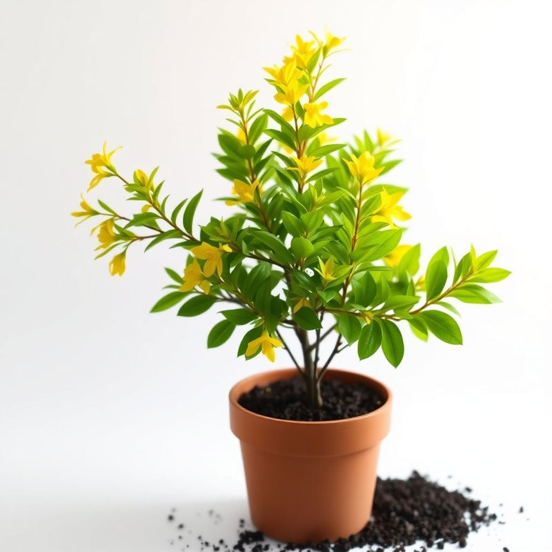 Yellow Trifoliate Forsythia Plant Seeds Planting