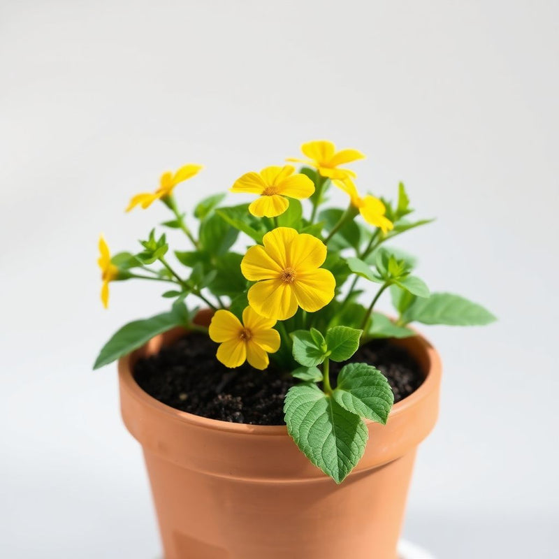 Yellow Nemesia Flower seeds for Planting - Colorful Display, Heirloom & GMO Free Seeds for Home Garden