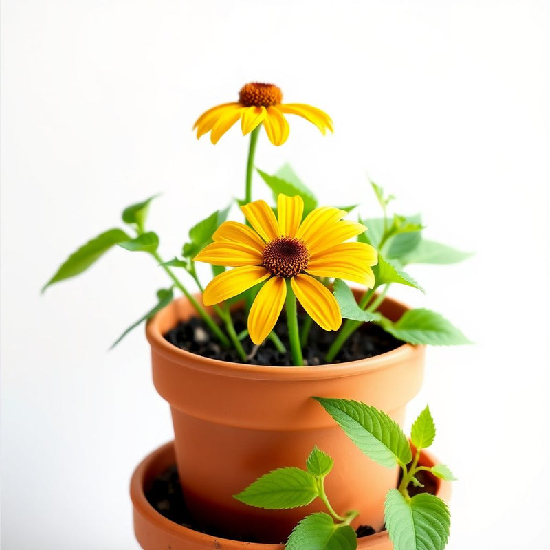 Yellow Rudbeckia Triloba Flower seeds for Planting - Long Bloom Season, Heirloom & GMO Free Seeds for Home Garden
