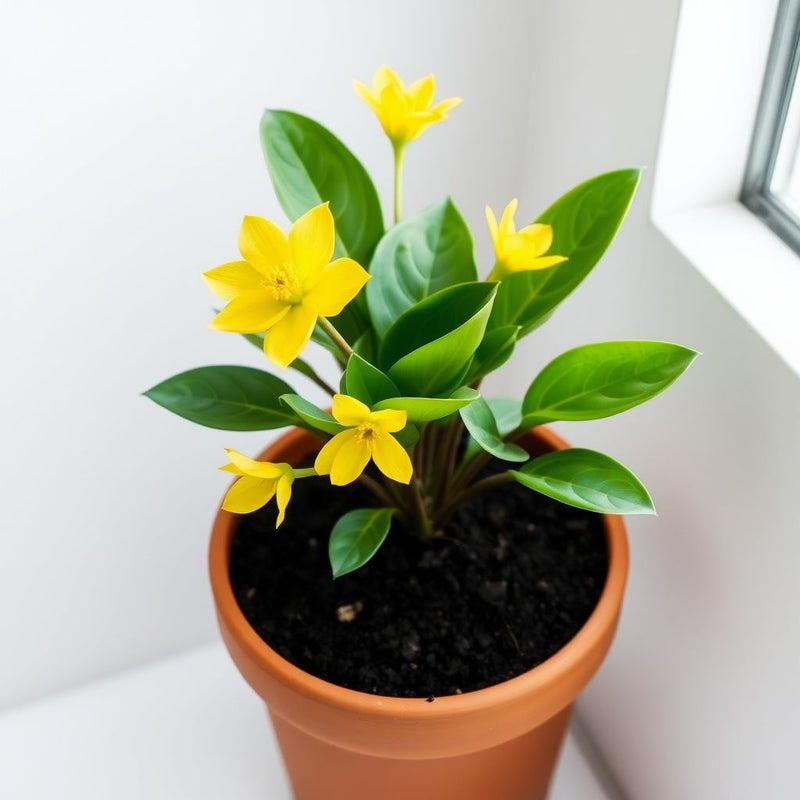 Yellow Schlumbergera Flower Seeds Planting
