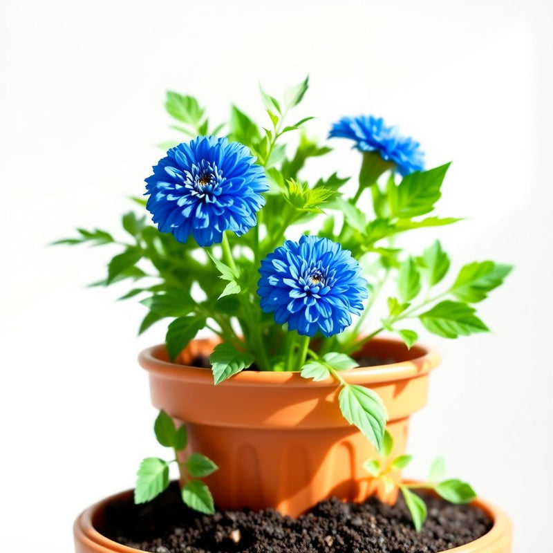 Beautiful Blue Marigold Flower Seeds for Your Home Garden