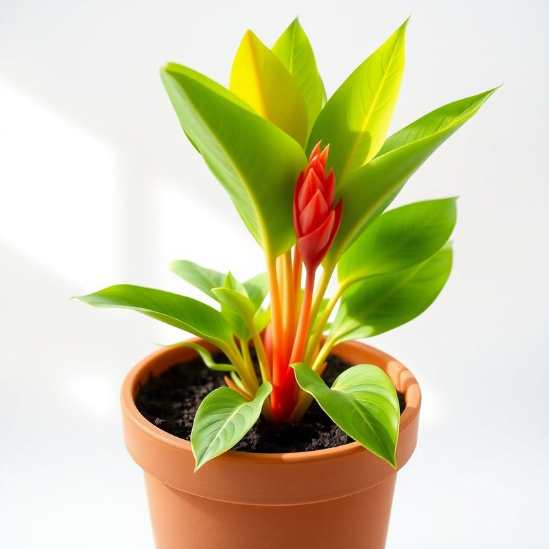 Red Green Torch Ginger Plant Seeds for Easy Planting