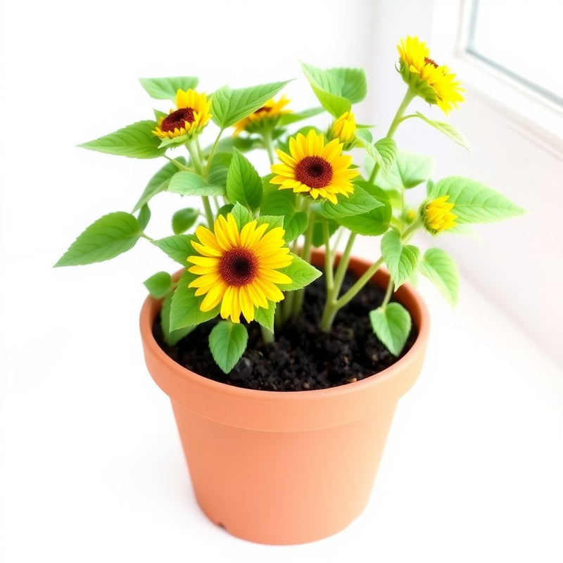 TEDDYB Sonnenblumensamen Seeds for Cute, Small Sunflowers