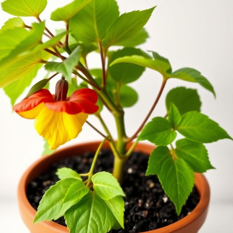 Abutilon Striatum Flower Seeds - Yellow & Red , Perfect for Planting