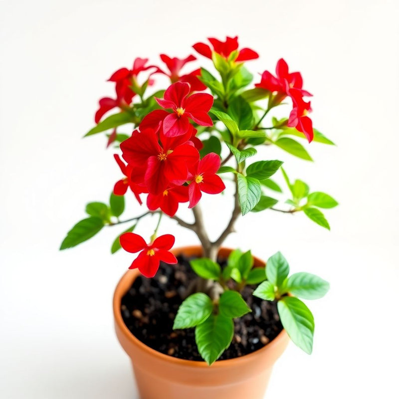 Red Simsii Bonsai Flower seeds for Planting Vibrant Colors Heirloom & GMO Free Seeds for Home Garden