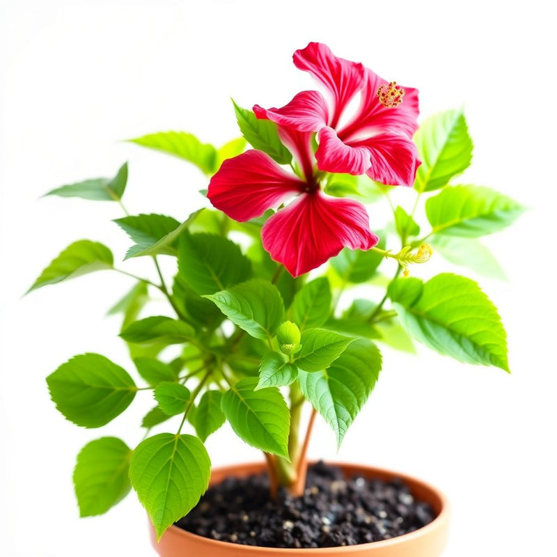 Hibiscus Burgundy Flower seeds for Planting - Sun Loving, Heirloom & GMO Free Seeds for Home Garden