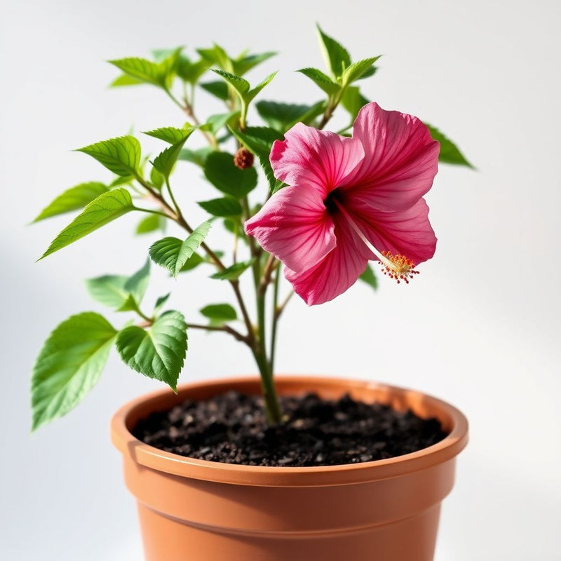 Cranberry Hibiscus Flower seeds for Planting Hardy Variety Heirloom & GMO Free Seeds for Home Garden
