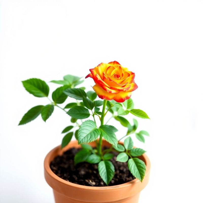 Yellow Red Rose Flower Seeds for Vibrant Garden Planting