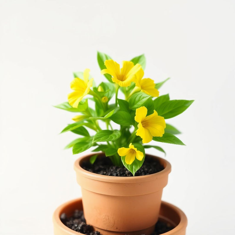 Yellow Xanthina Flower seeds for Planting - Shade Tolerant, Heirloom & GMO Free Seeds for Home Garden