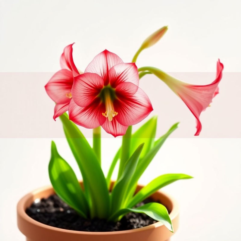 Amaryllis Barbados Flower seeds for Planting - Bright Blooms, Heirloom & GMO Free Seeds for Home Garden