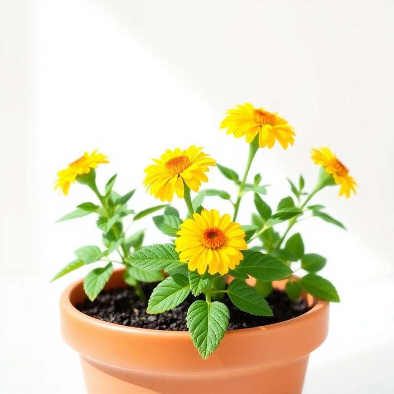 Yellow Tagetes Minuta Flower seeds for Planting - Drought Tolerant, Heirloom & GMO Free Seeds for Home Garden