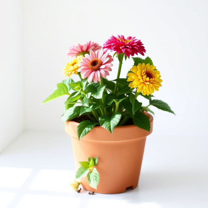Zinnia Art Deco Flower Mix Seeds for Planting flower bed