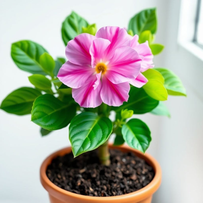 Adenium Obsum Soft Pink Flower Seeds – Elegant, Hardy Shrub for Garden Beauty