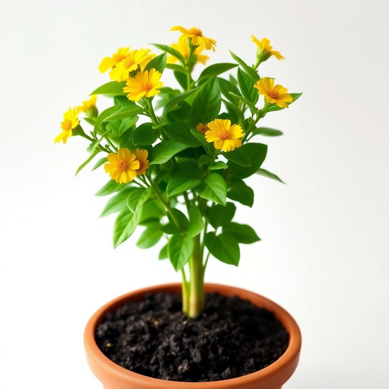 Yellow Tagetes Lemmonii Flowering Seeds for Easy Planting