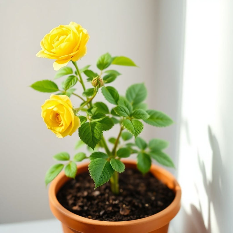 Yellow Rose Flower seeds for Planting - Cut Flower Favorite, Heirloom & GMO Free Seeds for Home Garden