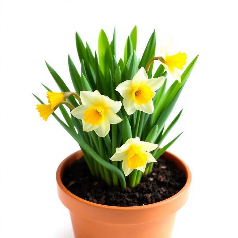 Daffodil Flower Seeds for Planting Vibrant White and Yellow Blooms