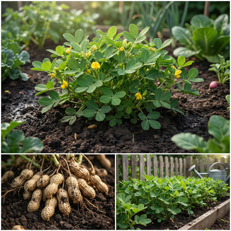 Groundnut Plant Seeds for Home Garden Cultivation and Traditional Growing