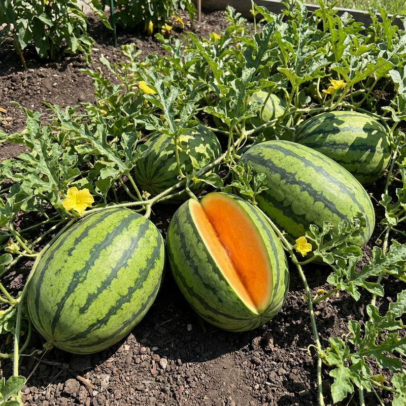 Citrullus lanatus Seeds for Home Garden Growing and Summer Harvest give description