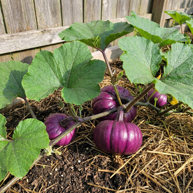 Purple Pumpkin Seeds for Planting – Heirloom, Non-GMO, High Germination Organic Garden Seeds