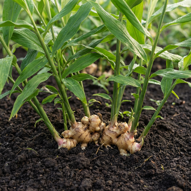 Zingiber officinale Ginger Root Rhizomes for Home Garden Growing and Culinary Use