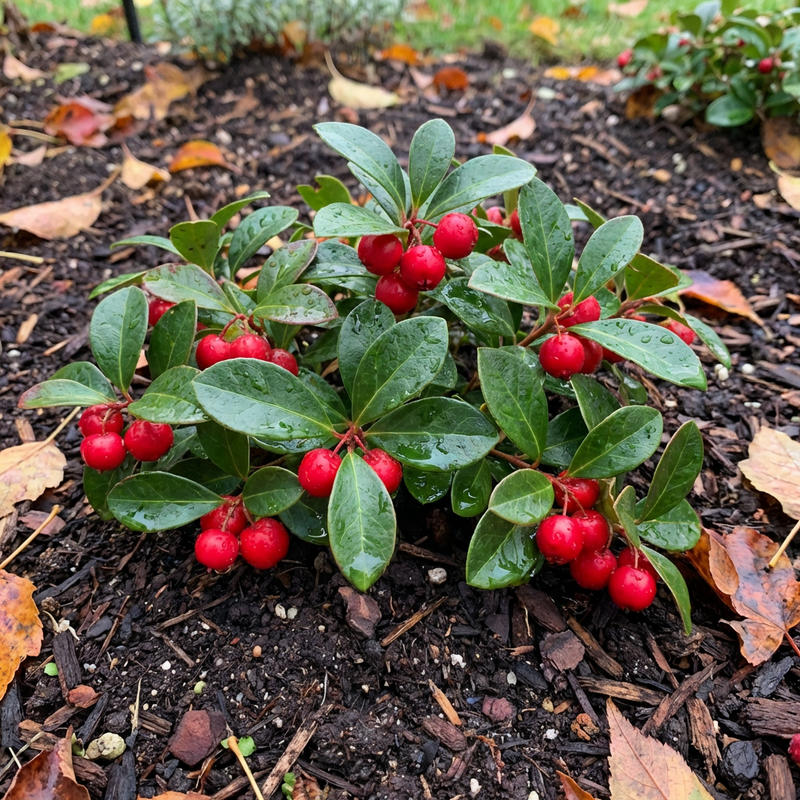 Heirloom Red Wintergreen Fruit Seeds for Planting – Hardy Berries for a Vibrant Garden, Non-GMO Seeds