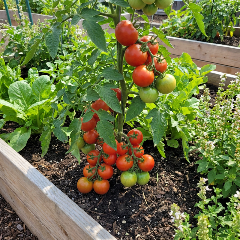 Phoenix Hybrid Tomato Seeds for Home Garden Growing and Seasonal Vegetable Cultivation