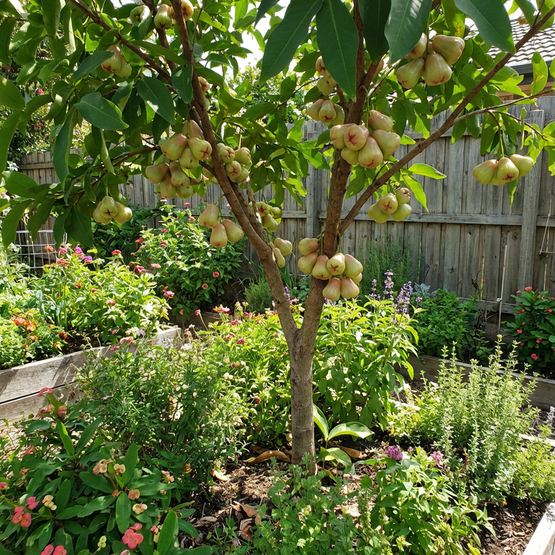 Syzygium jambos Fruit Variety for Tropical and Subtropical Gardens give description