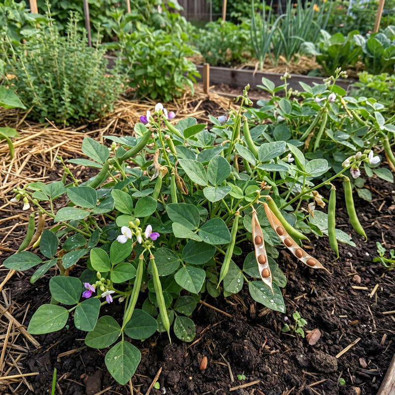 Brown Tepary Bean Seeds for Home Garden and Traditional Growing