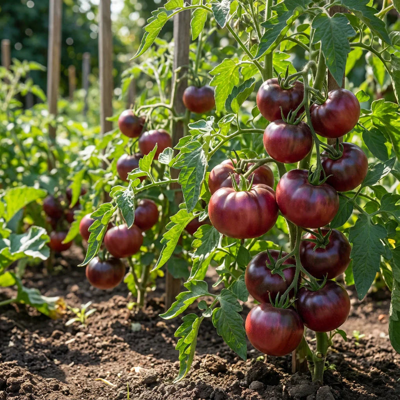 Maroon Tomato Planting Seeds for Home Gardens