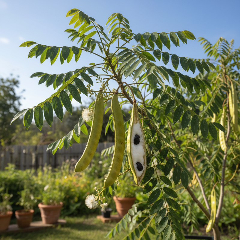 Inga edulis Ice Cream Bean Tropical Tree for Home Garden and Warm Climate Regions