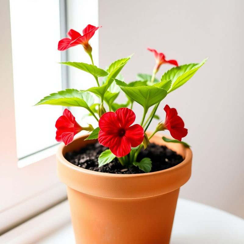 "Red Typhina Flower seeds for Planting - Hardy Variety, Heirloom & GMO Free Seeds for Home Garden