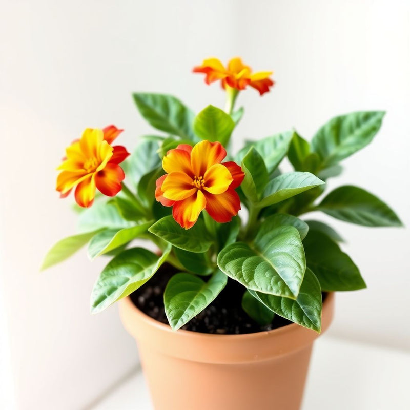 Yellow Red Ice Flower Seeds for Planting - Vibrant Annual Blooms