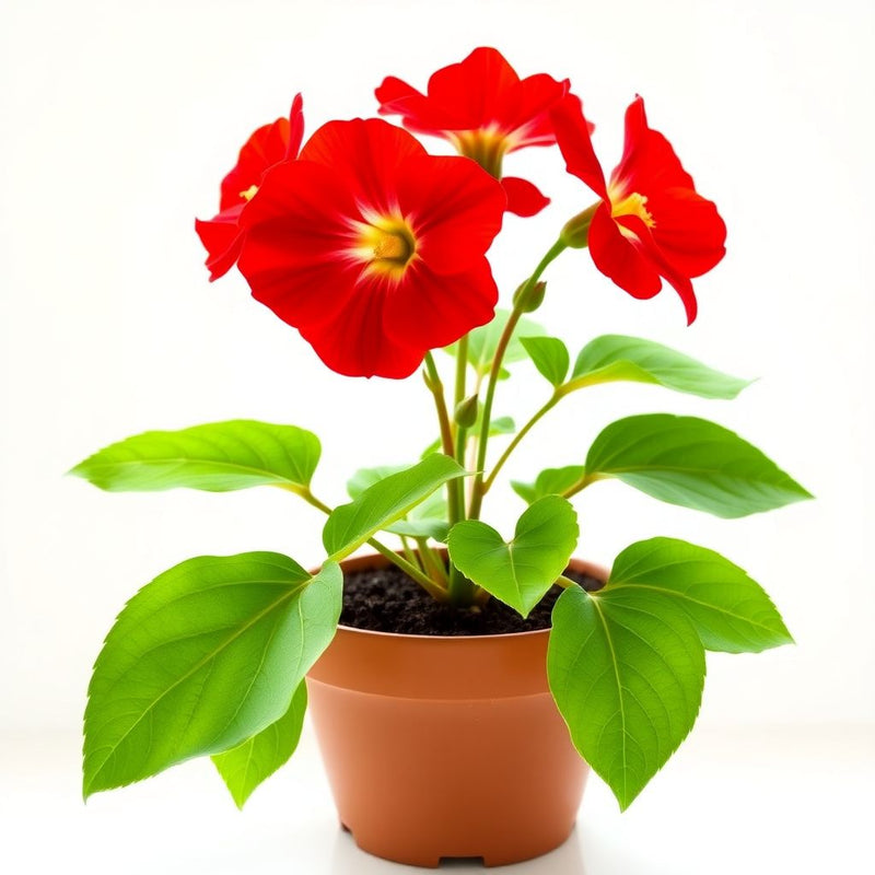 Red Monkey Face Flower seeds for Planting - Premium Quality, Heirloom & GMO Free Seeds for Home Garden