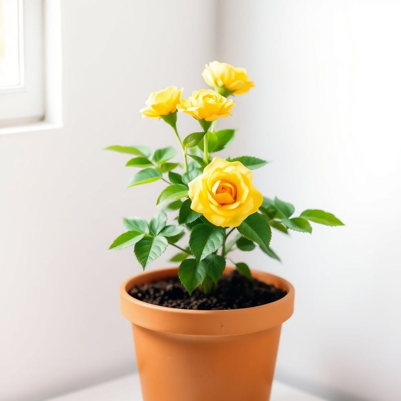 Yellow Rose Seeds for Planting - Beautiful Garden Blooms