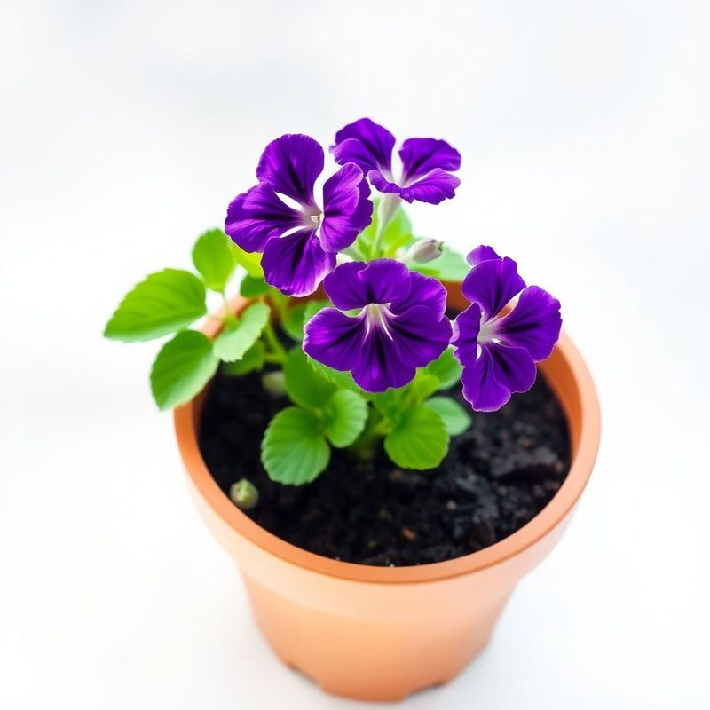 Purple Geranium Flower Seeds for Planting - Vibrant Garden Blooms
