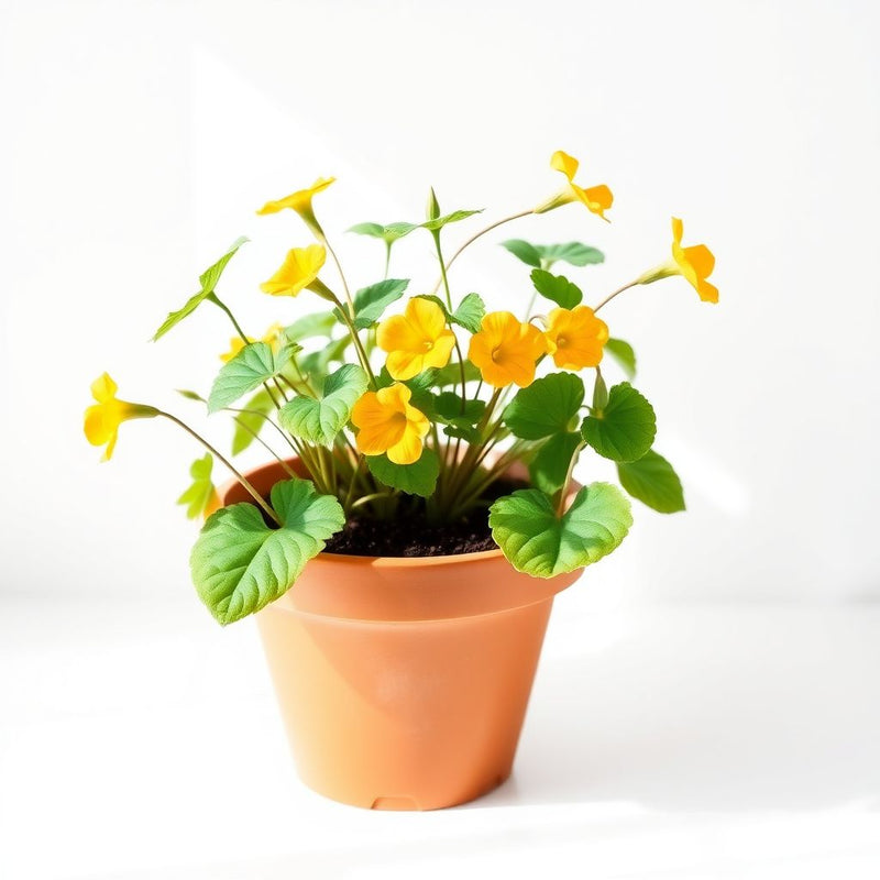 Yellow Peach Nasturtium Flowering Planting Seeds