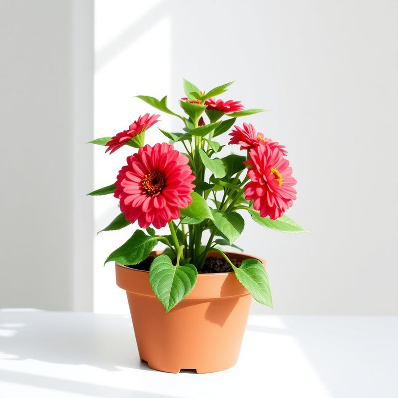 Zinnia Dreamland Coral Flower Seeds for Bright Coral Blooms
