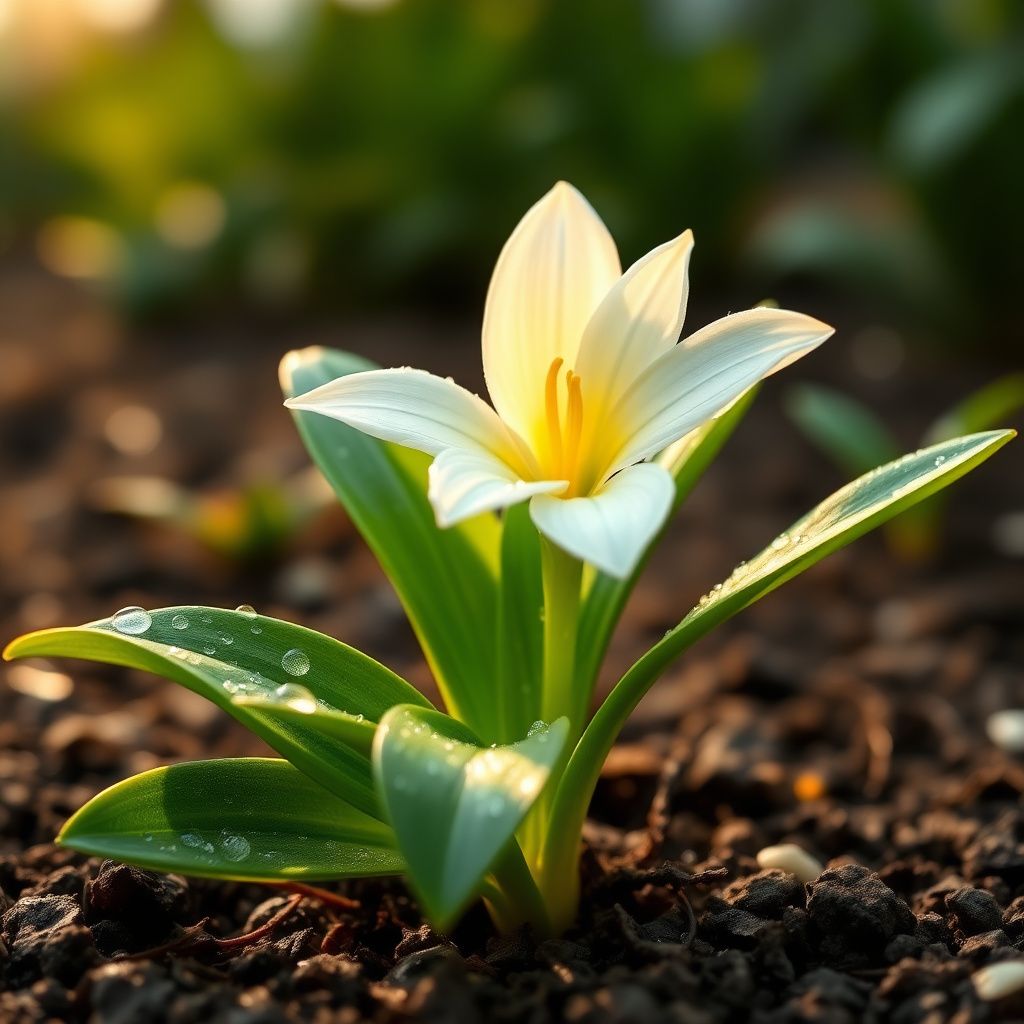 Zephyranthes Carinata Flower seeds for Planting Low Maintenance Heirloom & GMO Free Seeds for Home Garden