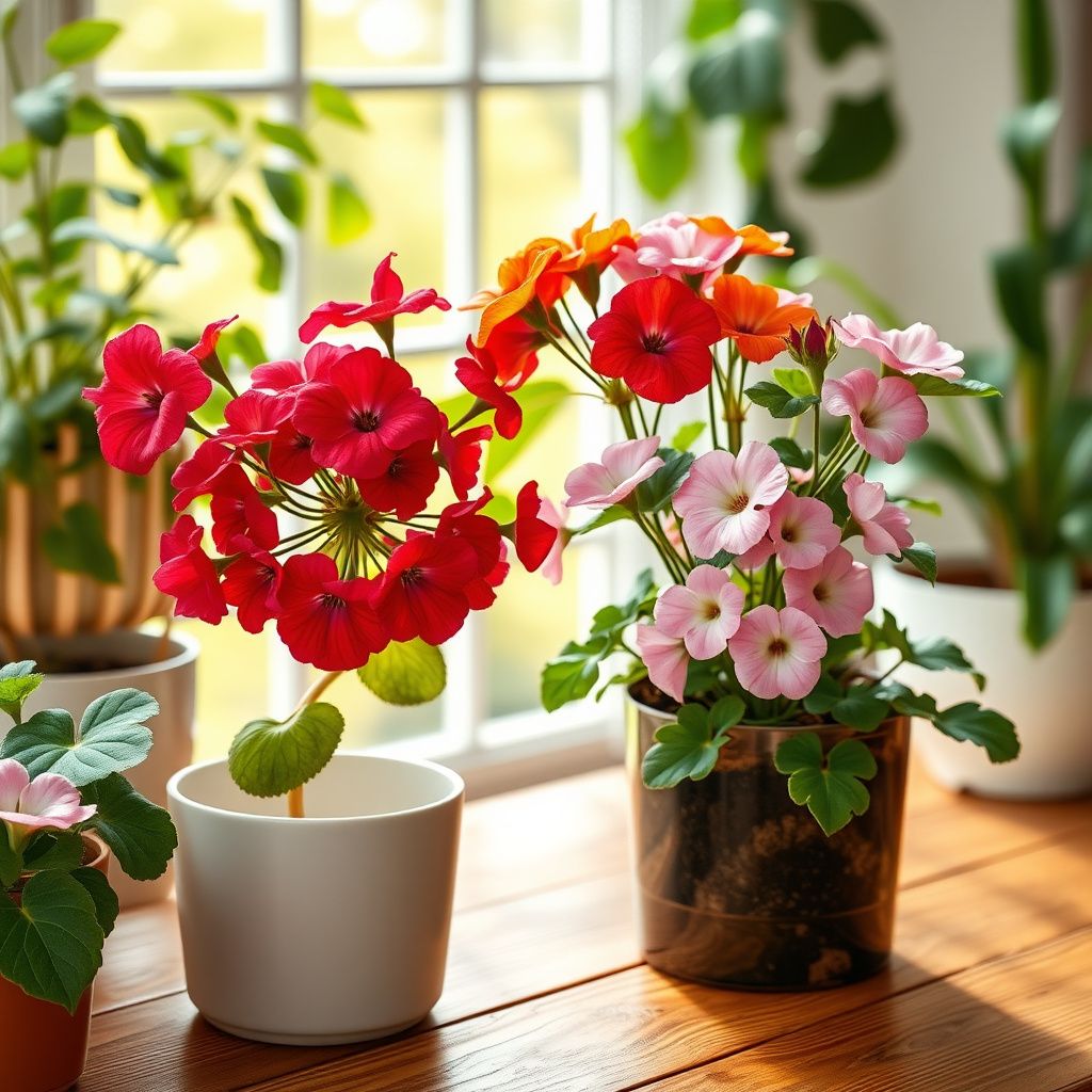 Mixed Colour Geranium Pelargonium Seeds for Planting