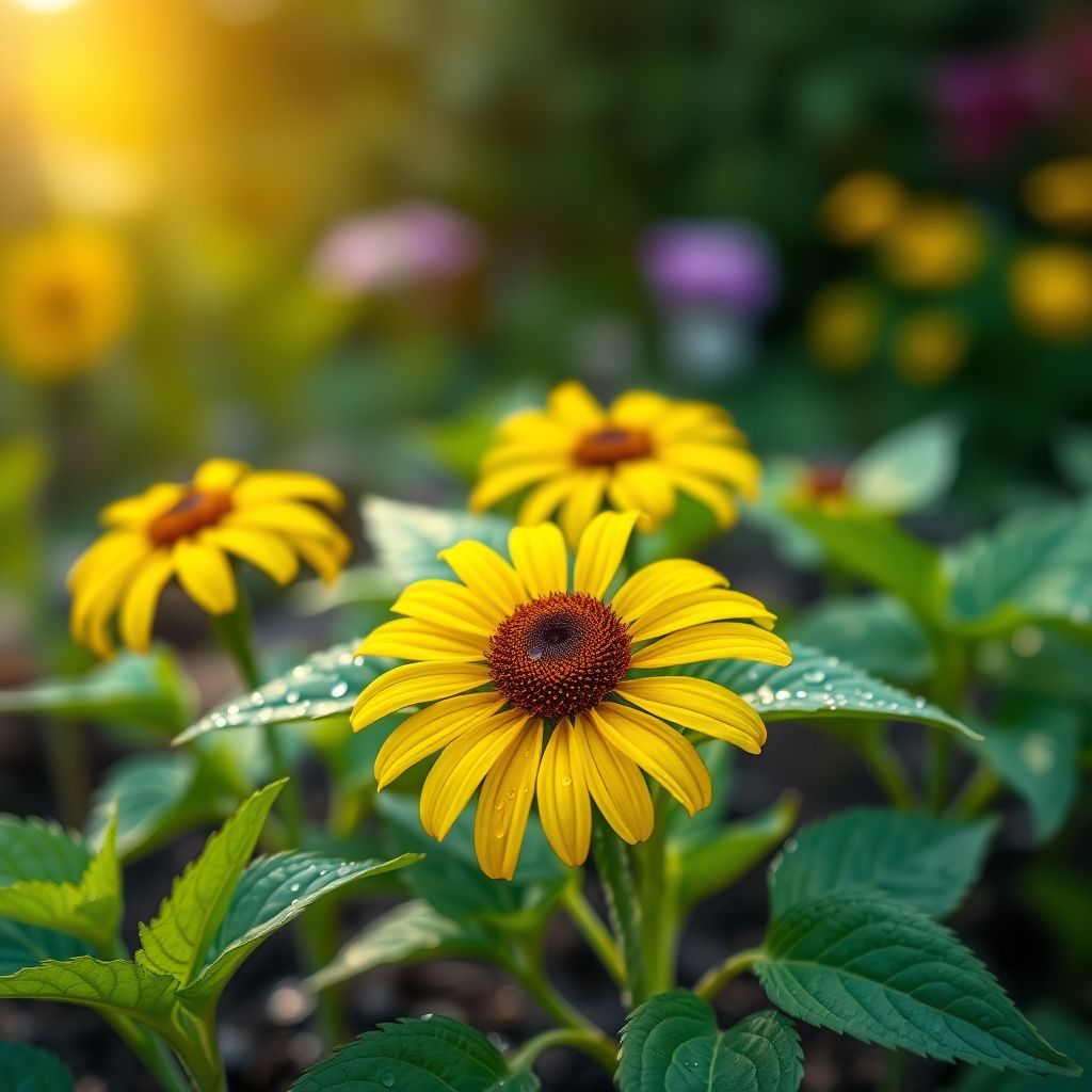 Yellow Rudbeckia Triloba Flower Planting  Seeds for Vibrant Garden Blooms