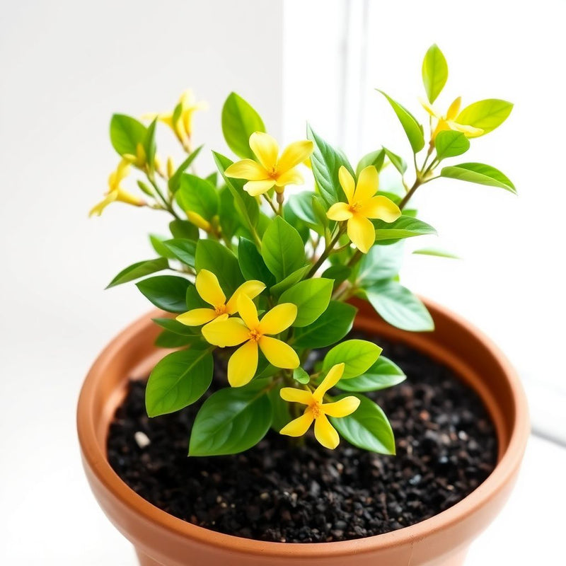 Yellow Jasminum Sambac Seeds for Planting  Fragrant Garden Flowers