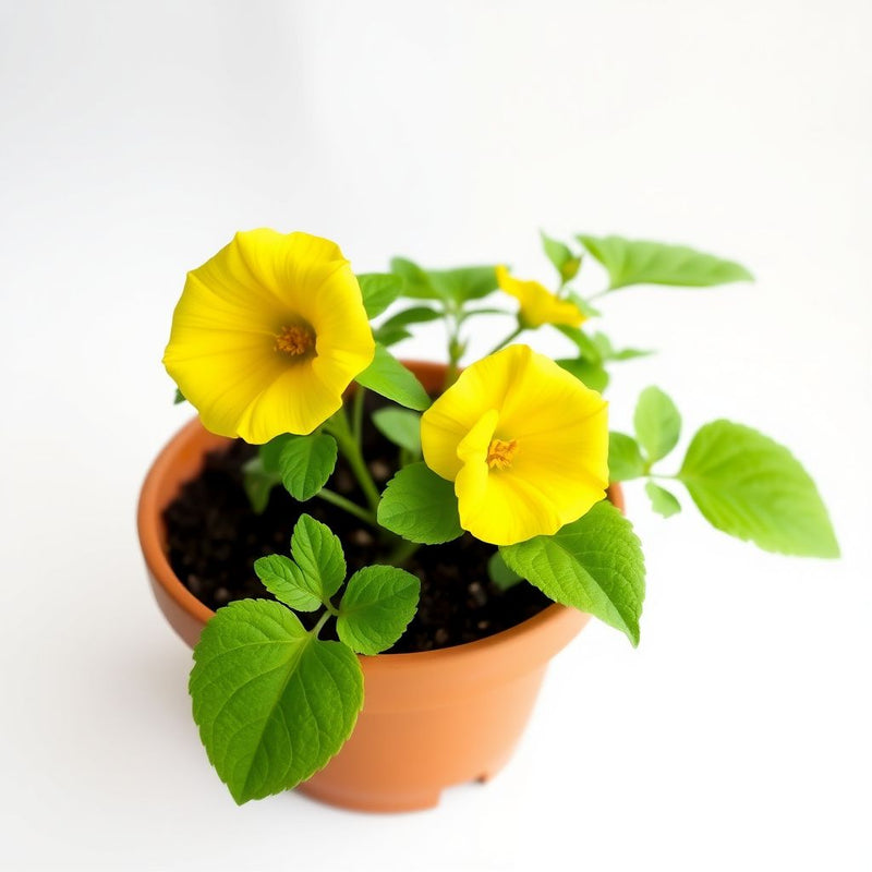 Yellow Smooth Rattlebox Flower seeds for Planting - Hardy Variety, Heirloom & GMO Free Seeds for Home Garden