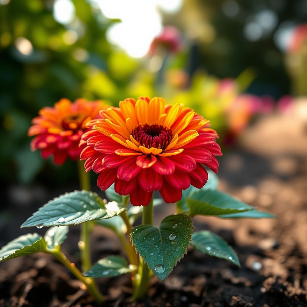 Zinnia Benary Giant Flower seeds for Planting Colorful Display Heirloom & GMO Free Seeds for Home Garden