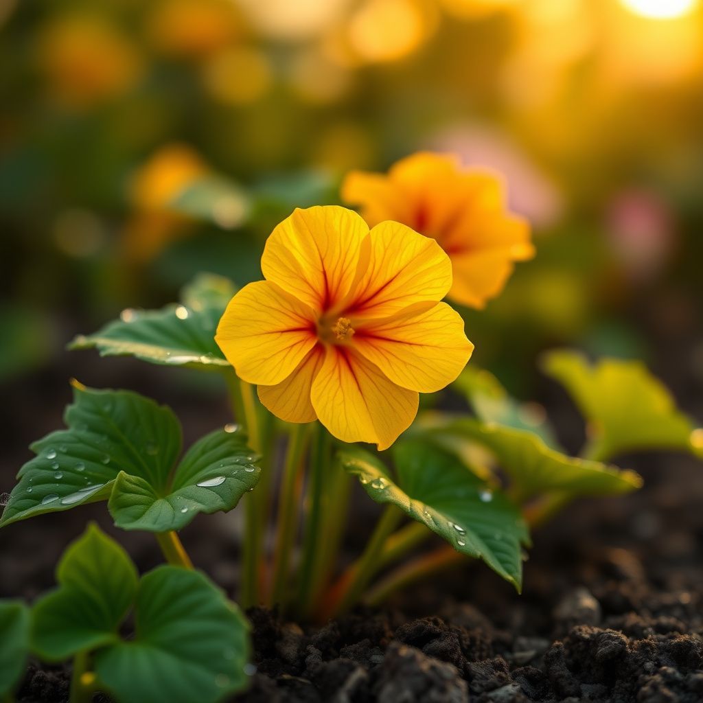 Yellow Nasturtium Flower Seeds for Planting Cut Flower Favorite Heirloom & GMO Free Seeds for Home Garden
 
 Sale