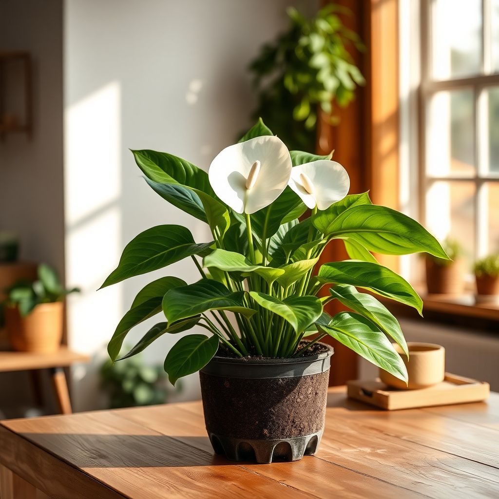 Anthurium Andraeanu White Seeds for Planting - Ideal for Home Gardens and Indoor Decor
