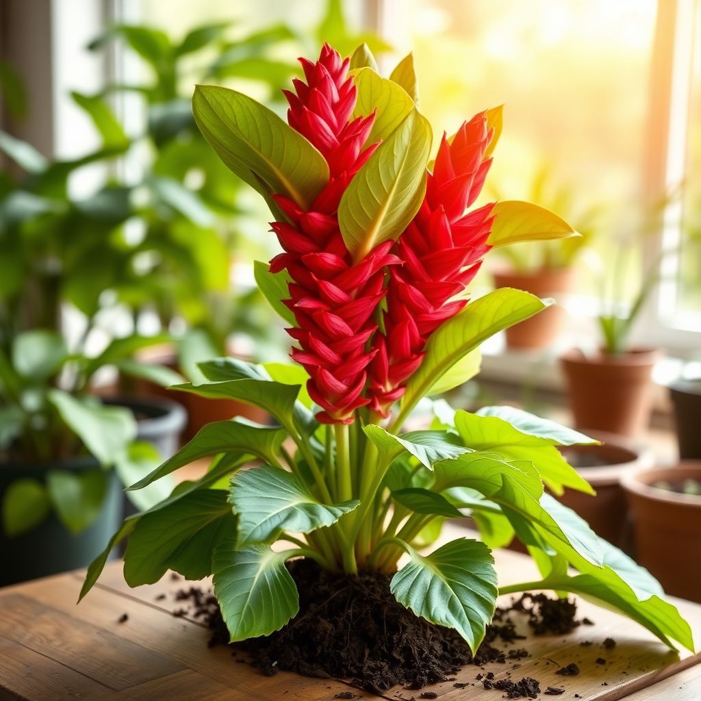 Torch Ginger Flower seeds for Planting Perfect for Borders Heirloom & GMO Free Seeds for Home Garden